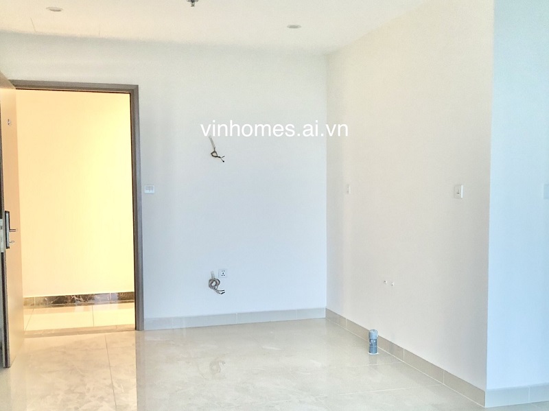 Căn hộ Sapphire tiêu chuẩn cơ bản Vinhomes khu bếp có sẵn đầu chờ điện đầu chờ nước