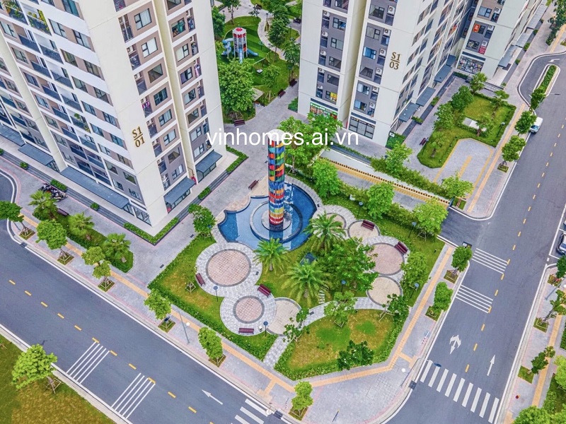 Căn hộ Sapphire tiêu chuẩn cơ bản vinhomes nội khu hoàn thiện cơ bản